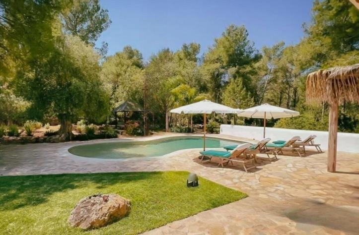 La Finca Agroturismo Can Bet 산타 에우랄리아 데 리오 외부 사진